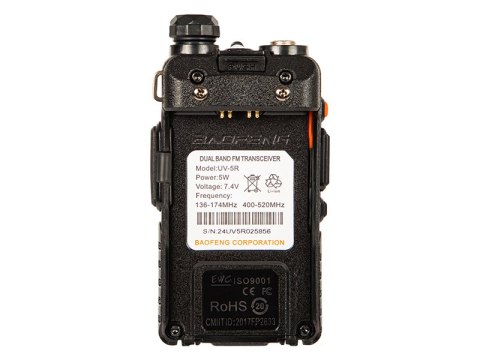 24-931# Radiotelefon pmr uv-5r 5w 1szt baofeng 24-931# Radiotelefon pmr uv-5r 5w 1szt baofeng