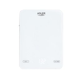 AD 3177 white Waga kuchenna 10kg ładowana przez usb