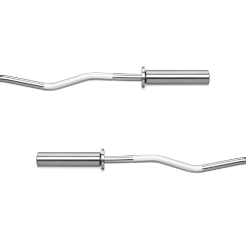 Gryf olimpijski łamany 50 mm z łożyskami, sztanga olimpijska łamana z łożyskami 120cm 9kg REBEL ACTIVE Gryf olimpijski łamany 50 mm z łożyskami, sztanga olimpijska łamana z łożyskami 120cm 9kg REBEL ACTIVE