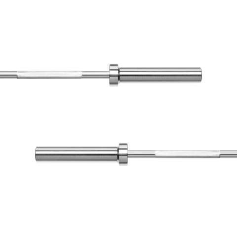 Gryf olimpijski prosty 50 mm z łożyskami, sztanga olimpijska z łożyskami 150cm 12.5kg REBEL ACTIVE Gryf olimpijski prosty 50 mm z łożyskami, sztanga olimpijska z łożyskami 150cm 12.5kg REBEL ACTIVE