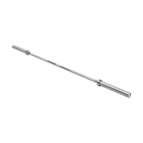 Gryf olimpijski prosty 50 mm z łożyskami, sztanga olimpijska z łożyskami 220cm 20kg REBEL ACTIVE Gryf olimpijski prosty 50 mm z łożyskami, sztanga olimpijska z łożyskami 220cm 20kg REBEL ACTIVE