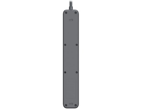 Listwa zasilająca antyprzepięciowa TRACER Power Line+ 5,0 m Graphite (5 gniazd) Listwa zasilająca antyprzepięciowa TRACER Power Line+ 5,0 m Graphite (5 gniazd)