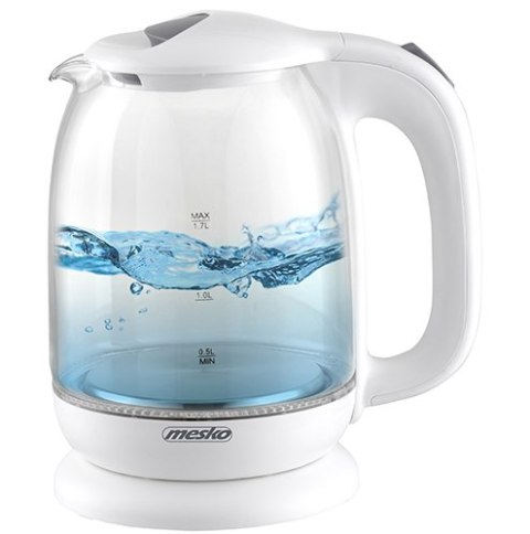 MS 1302 white Czajnik szklany 1,7 l MS 1302 white Czajnik szklany 1,7 l