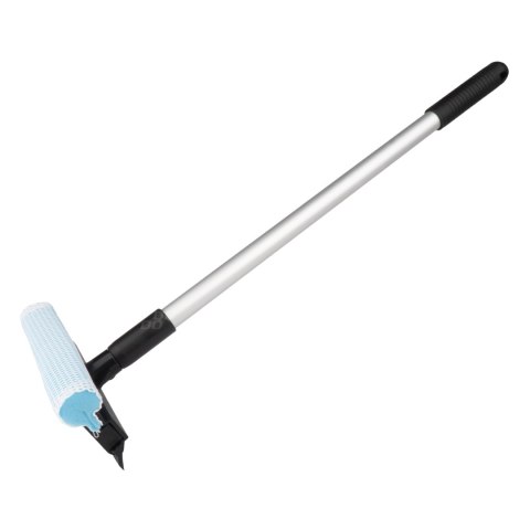 Myjka do szyb okien luster + ściągaczka do wody teleskopowa aluminiowa 59/100 cm amio-03855 Myjka do szyb okien luster + ściągaczka do wody teleskopowa aluminiowa 59/100 cm amio-03855