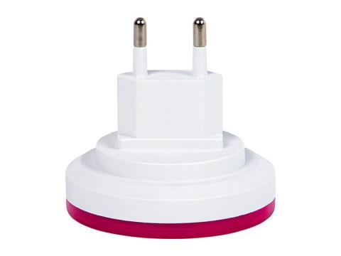 44-283# Lampka nocna led z czujnikiem zmierzchu różowa 44-283# Lampka nocna led z czujnikiem zmierzchu różowa