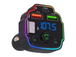 74-176# Transmiter fm blow bt zestaw głośnomówiący + pd20w rgb