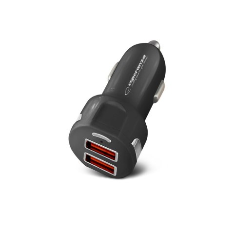 EZC110K Esperanza ładowarka samochodowa 36w 2x usb-a 18w EZC110K Esperanza ładowarka samochodowa 36w 2x usb-a 18w