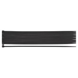 Opaski zaciskowe EXTREME 2.5 × 200 mm, czarne, 20 szt.