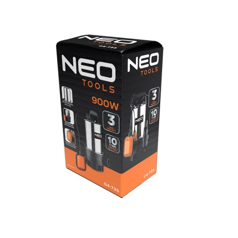 Pompa zanurzeniowa do wody brudnej 900W Pompa zanurzeniowa do wody brudnej 900W