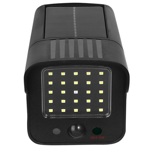 Solarna atrapa kamery, migająca dioda, czujnik ruchu, oświetlenie LED, naklejka gratis, SOL1803S Solarna atrapa kamery, migająca dioda, czujnik ruchu, oświetlenie LED, naklejka gratis, SOL1803S