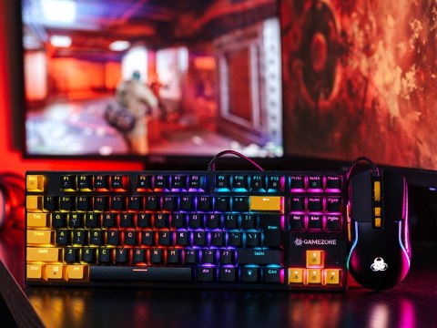 Zestaw mysz i klawiatura mechaniczna Tracer GAMEZONE HORNET87 USB Zestaw mysz i klawiatura mechaniczna Tracer GAMEZONE HORNET87 USB