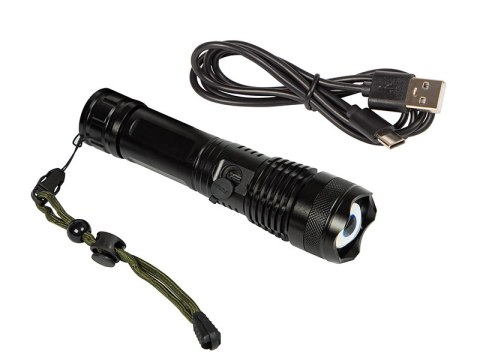 71-326# Latarka ręczna taktyczna led 2700lm 71-326# Latarka ręczna taktyczna led 2700lm