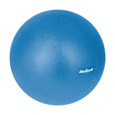 Mini piłka gimnastyczna do pilates rehabilitacyjna 25cm, kolor niebieski , REBEL ACTIVE Mini piłka gimnastyczna do pilates rehabilitacyjna 25cm, kolor niebieski , REBEL ACTIVE