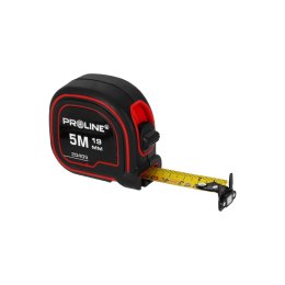 Miara zwijana 5m/19mm dwustr.magn.nyl.zaw.klip.ce.proline