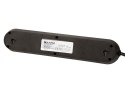 98-215# Przedłużacz sieciowy ps-350 3-gniazda 3xusb 5m czarny 2x1mm