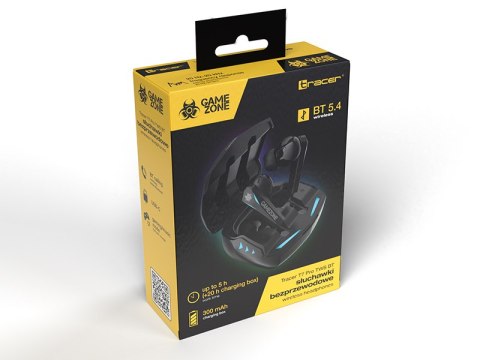 Słuchawki TRACER GAMEZONE T7 PRO TWS BT Słuchawki TRACER GAMEZONE T7 PRO TWS BT