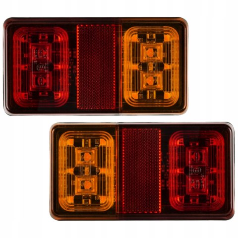23-223# Lampa do przyczepy samochodowej 12v 16xled 2szt