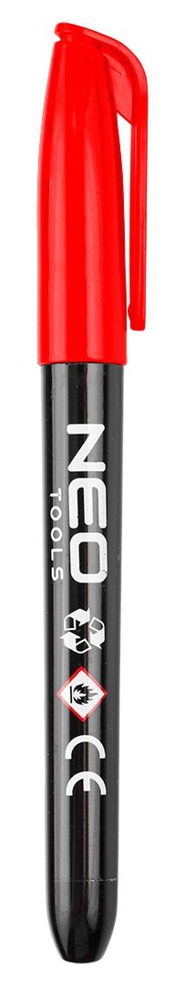 Marker budowlany, 4 kolory, permanentny, wodoodporny, olejowy, 4 szt Marker budowlany, 4 kolory, permanentny, wodoodporny, olejowy, 4 szt