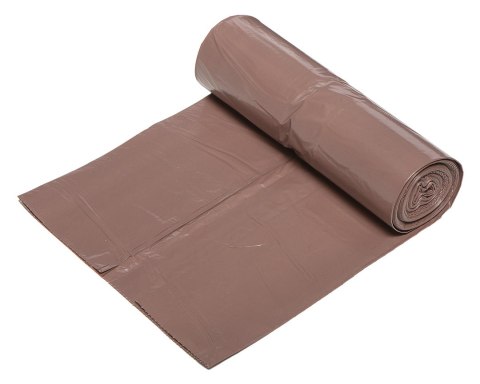 Worki na odpady 120 L, brązowe, 35 mic, 10 szt. Worki na odpady 120 L, brązowe, 35 mic, 10 szt.
