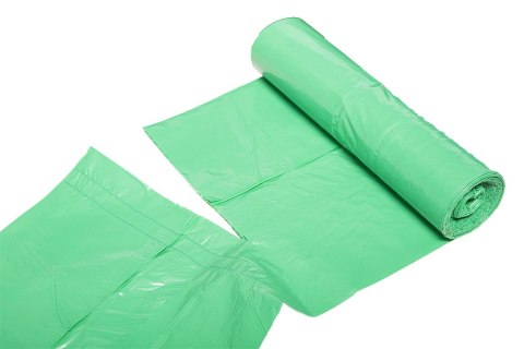 Worki na odpady 120 L, zielone z taśmą, 40 mic, 10 szt. Worki na odpady 120 L, zielone z taśmą, 40 mic, 10 szt.