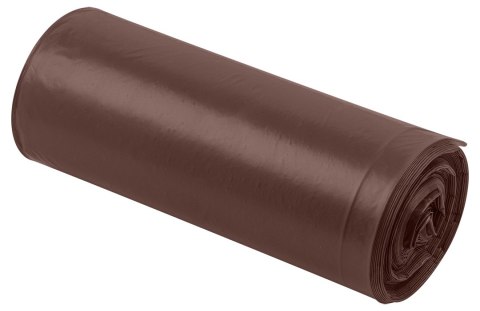 Worki na odpady 200 L, brązowe, 40 mic, 10 szt. Worki na odpady 200 L, brązowe, 40 mic, 10 szt.