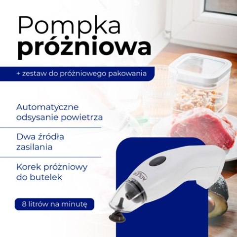 AD 4515 Pompka próżniowa + zestaw do próżniowego pakowania AD 4515 Pompka próżniowa + zestaw do próżniowego pakowania