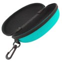 AG177J Twarde etui na okulary jasno-niebieskie