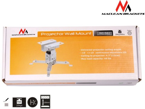 MC-582 28282 Uchwyt do projektora do 20kg MC-582 28282 Uchwyt do projektora do 20kg