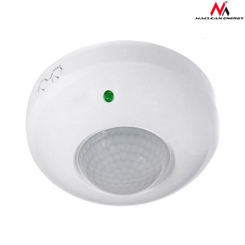 MCE19 Czujnik ruchu pir sufitowy Maclean Energy 1200W zasięg 6m MCE19 Czujnik ruchu pir sufitowy Maclean Energy 1200W zasięg 6m