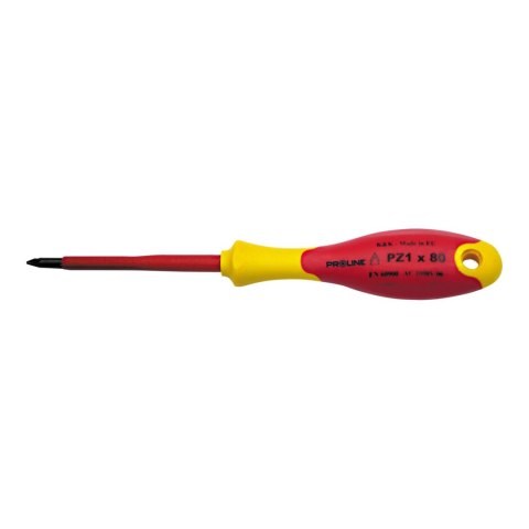 10595 Wkrętak 1000V krzyżowy Pozidriv elektrotechniczny PZ0x60 mm, Proline 10595 Wkrętak 1000V krzyżowy Pozidriv elektrotechniczny PZ0x60 mm, Proline