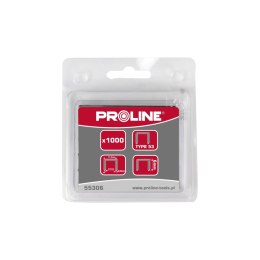 55314 Zszywki hartowane typ 53 L=14mm, Proline
