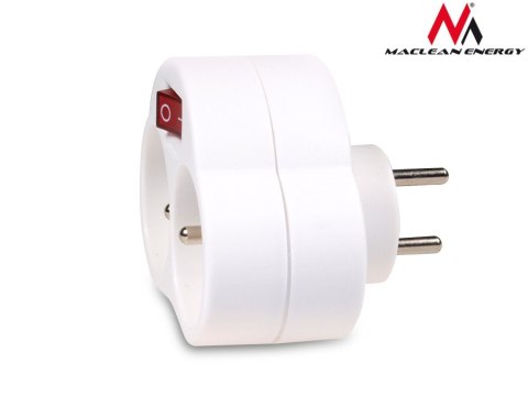 MCE31 Gniazdko prądowe X2 z wyłącznikiem 3680W MCE31 Gniazdko prądowe X2 z wyłącznikiem 3680W