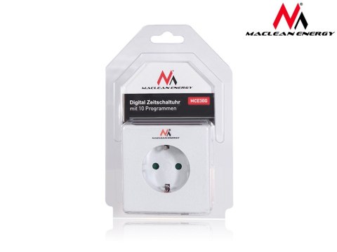 MCE30G Timer cyfrowy Maclean Energy, wersja niemiecka MCE30G Timer cyfrowy Maclean Energy, wersja niemiecka