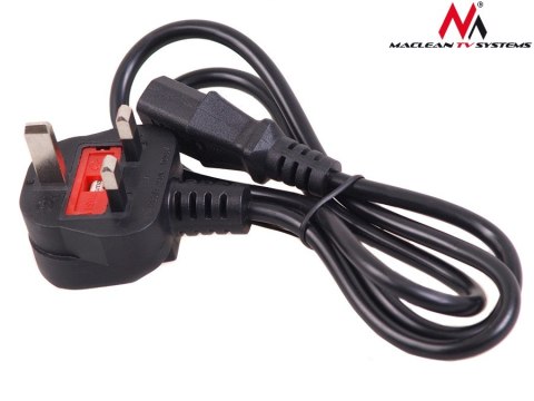 MCTV-805 42159 Kabel zasilający 3 pin 1m wtyk GB MCTV-805 42159 Kabel zasilający 3 pin 1m wtyk GB