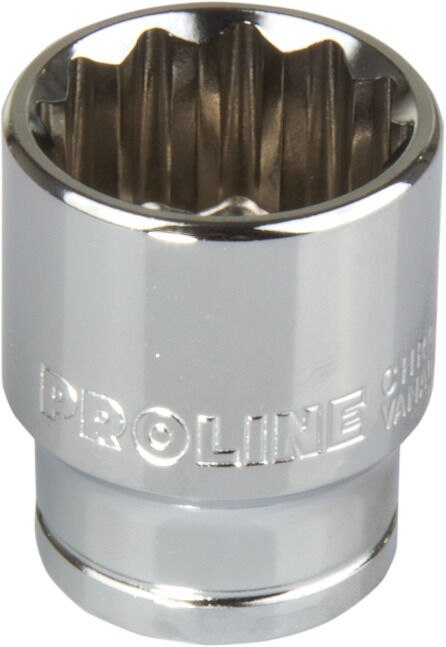 18588 Nasadka 1/2 cala 12pkt CrV 23mm, L:38mm, Proline 18588 Nasadka 1/2 cala 12pkt CrV 23mm, L:38mm, Proline
