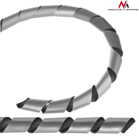 MCTV-687S 48458 Osłona maskująca na kable (20.4*22mm) 3m srebna spirala MCTV-687S 48458 Osłona maskująca na kable (20.4*22mm) 3m srebna spirala
