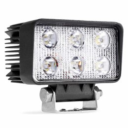 Lampa robocza halogen led szperacz awl02 6 led 12v 24v amio-01613
