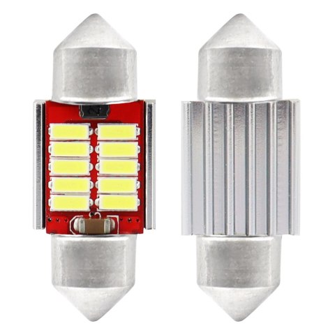 Led canbus 4014 10smd festoon c5w c10w c3w 31mm white 12v 24v amio-02188 Led canbus 4014 10smd festoon c5w c10w c3w 31mm white 12v 24v amio-02188