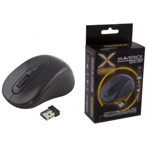 XM104K Mysz bezprzewodowa 2.4GHz 4D optyczna USB Maverick Extreme XM104K Mysz bezprzewodowa 2.4GHz 4D optyczna USB Maverick Extreme