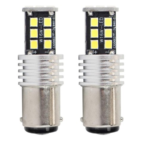 Żarówki led canbus 2835 15smd 1157 bay15d p21/5w white 12v 24v amio-01641 Żarówki led canbus 2835 15smd 1157 bay15d p21/5w white 12v 24v amio-01641