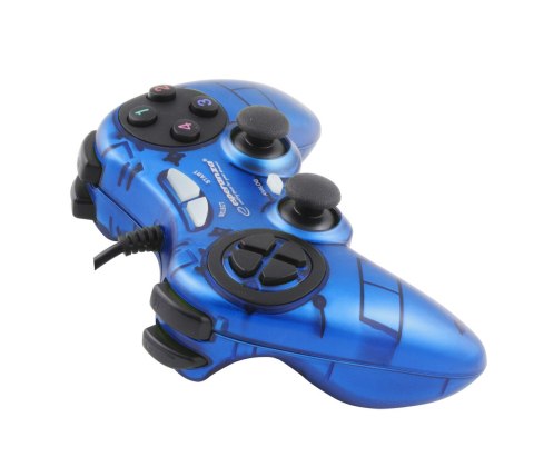 EGG105B Gamepad PC USB Fighter niebieski Esperanza EGG105B Gamepad PC USB Fighter niebieski Esperanza