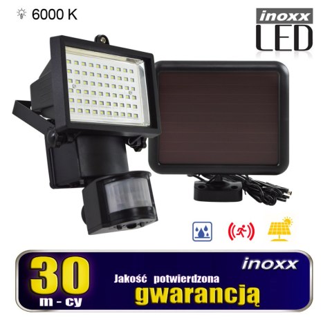 Lampa solarna naświetlacz led 60 diod smd z czujnikiem ruchu i zmierzchu Lampa solarna naświetlacz led 60 diod smd z czujnikiem ruchu i zmierzchu