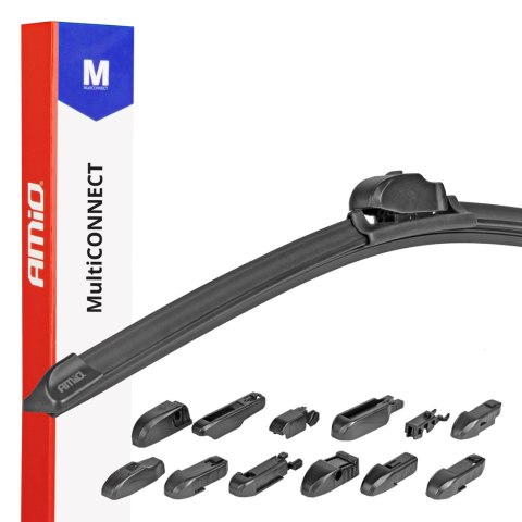 Pióro wycieraczki amio multiconnect 16" 400mm 12 adapterów amio-01191 Pióro wycieraczki amio multiconnect 16" 400mm 12 adapterów amio-01191