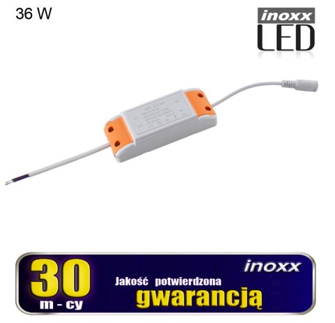 Zasilacz led 36w do paneli sufitowych slim 60x60 120x30 Zasilacz led 36w do paneli sufitowych slim 60x60 120x30