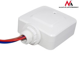 Czujnik ruchu Maclean, mikrofalowy, do zabudowy, zasięg 4m-10m, 1200W, MCE137
