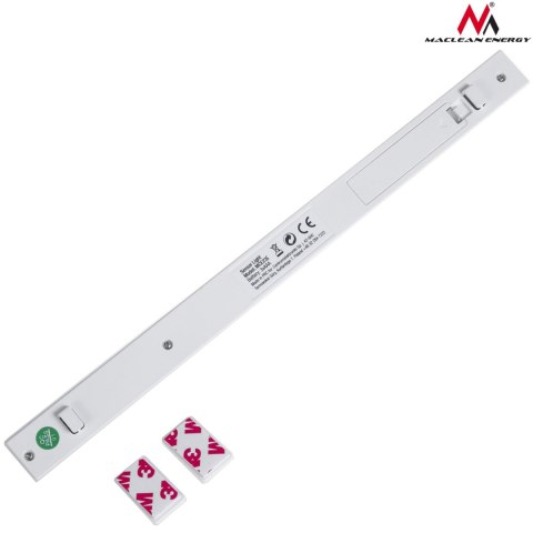 Lampa LED Maclean, z ruchomym sensorem ruchu,haczyk, 3xAAA, ON/OFF/AUTO2, temp. 4000K, zasięg 3m, MCE235 Lampa LED Maclean, z ruchomym sensorem ruchu,haczyk, 3xAAA, ON/OFF/AUTO2, temp. 4000K, zasięg 3m, MCE235