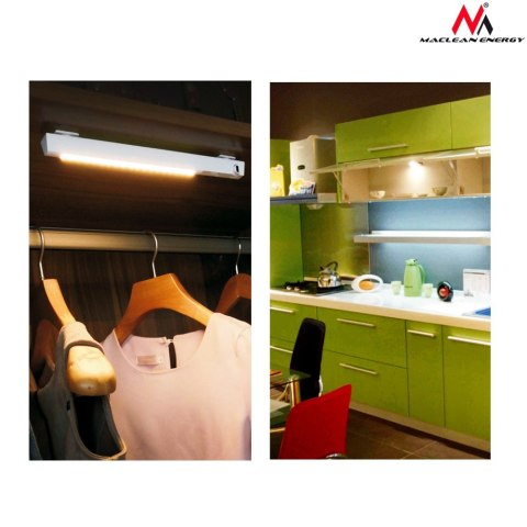Lampa LED Maclean, z ruchomym sensorem ruchu,haczyk, 3xAAA, ON/OFF/AUTO2, temp. 4000K, zasięg 3m, MCE235 Lampa LED Maclean, z ruchomym sensorem ruchu,haczyk, 3xAAA, ON/OFF/AUTO2, temp. 4000K, zasięg 3m, MCE235
