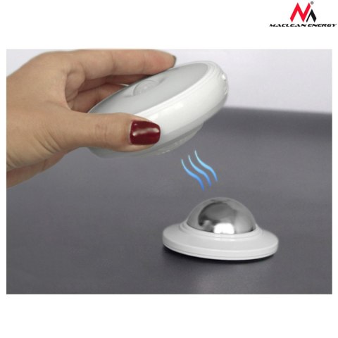 Lampa LED z sensorem ruchu Maclean, magnes, tylne podświetlenie, tryby świecenia: ciągły, czujnik PIR, 3xAAA, MCE223 Lampa LED z sensorem ruchu Maclean, magnes, tylne podświetlenie, tryby świecenia: ciągły, czujnik PIR, 3xAAA, MCE223