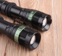 Latarka LED Maclean, Rowerowa, Ładowarka zestaw, Cree 200 lumen, MCE175