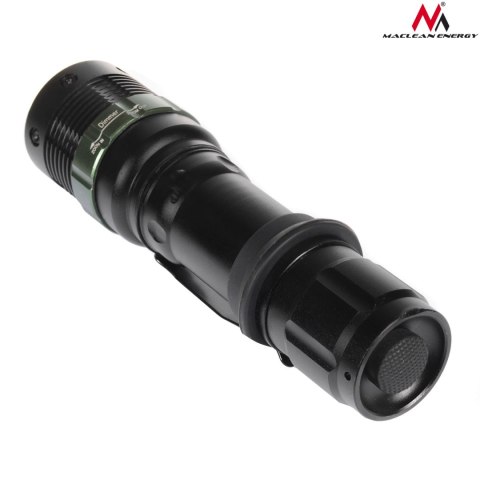Latarka LED Maclean, Rowerowa, Ładowarka zestaw, Cree 200 lumen, MCE175 Latarka LED Maclean, Rowerowa, Ładowarka zestaw, Cree 200 lumen, MCE175